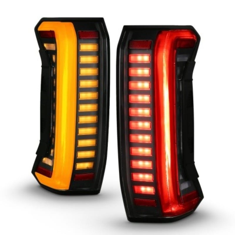 ANZO — ANZO 22-24 Toyota Tundra (Does Not Fit LED Seq. Models) Z-Series Full LED Tail Lights - Pair