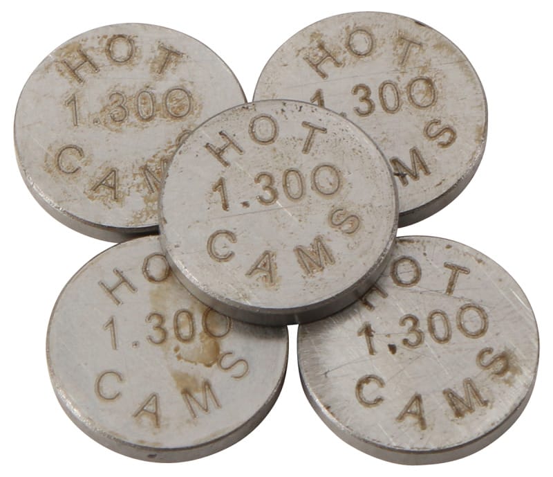 Hot Cams — Hot Cams 04-08 400 DVX/02-16 CRF 450 R 1.300mm Shim Kit - 5 Pack