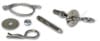 Moroso — Moroso Oval Track Hood Pin Set - 3/8in Diameter - 4in Pin - Steel - 2 Pack