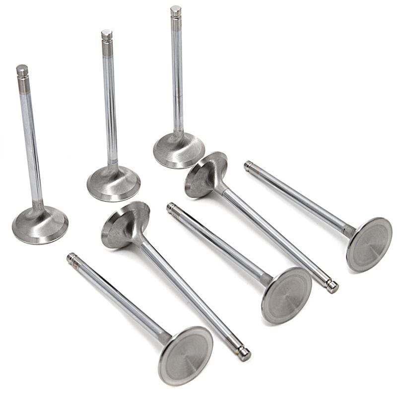GSC Power Division — GSC P-D Subaru EJ Series EJ205/EJ207/EJ257 33mm Head (+1mm) Chrome Polished Exhaust Valve - Set of 8