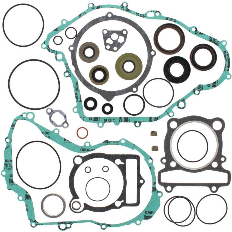 Vertex Pistons — Vertex Gaskets 97-99 Yamaha YFM350FW Big Bear Complete Gasket Kit w/ Oil Seals