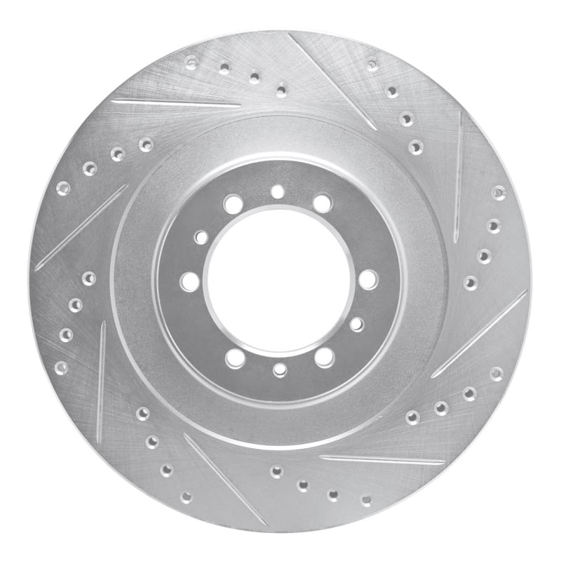 R1 Concepts — R1 98-04 Mitsubishi Montero Sport (USA/Canada) Front Right Drilled & Slotted Silver Brake Rotor
R1 Brake Rotor Drill