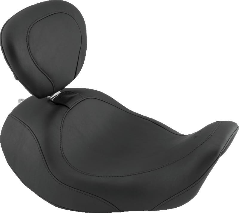 Mustang Motorcycle — Solo with Backrest Forward, 13" W front, 10.5" W rear