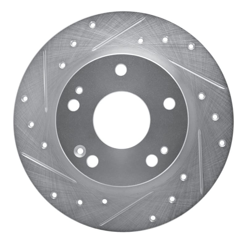 R1 Concepts — R1 16-25 Honda Civic Hatchback Rear Left Drilled & Slotted Silver Brake Rotor
R1 Brake Rotor Drill