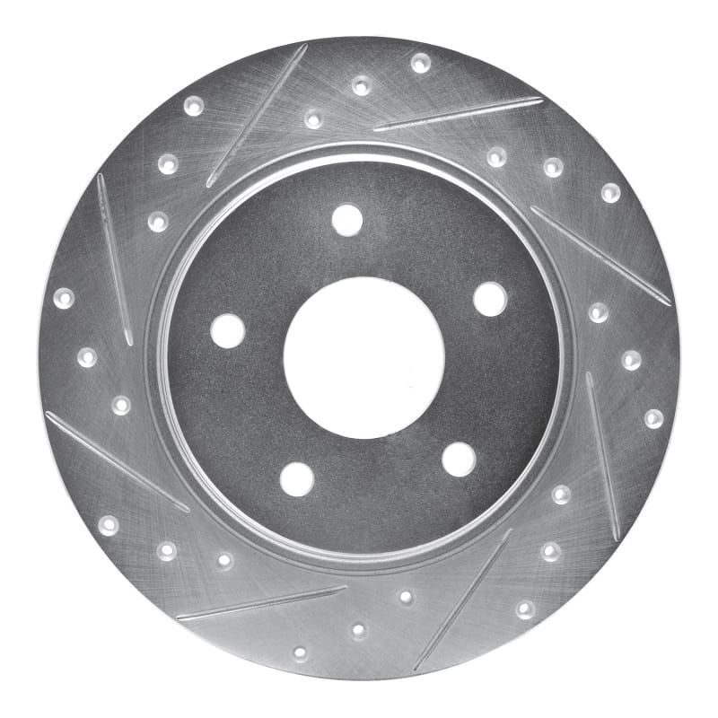 R1 Concepts — R1 08-16 Chrysler Town & Country Rear Left Drilled & Slotted Silver Brake Rotor
R1 Brake Rotor Drill