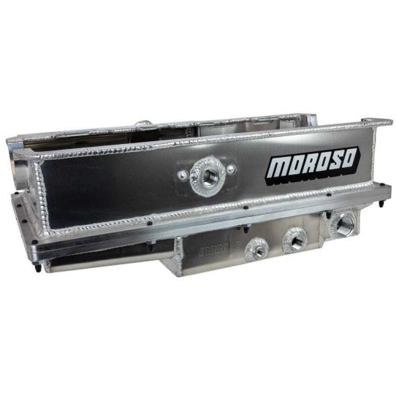 Moroso — Moroso SBF 351W 2 Piece External Wet Sump -16AN Aluminum Oil Pan