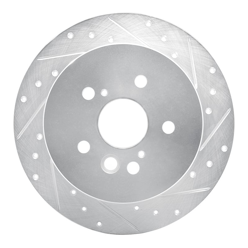 R1 Concepts — R1 04-05 Toyota RAV4 Rear Right Drilled & Slotted Silver Brake Rotor
R1 Brake Rotor Drill