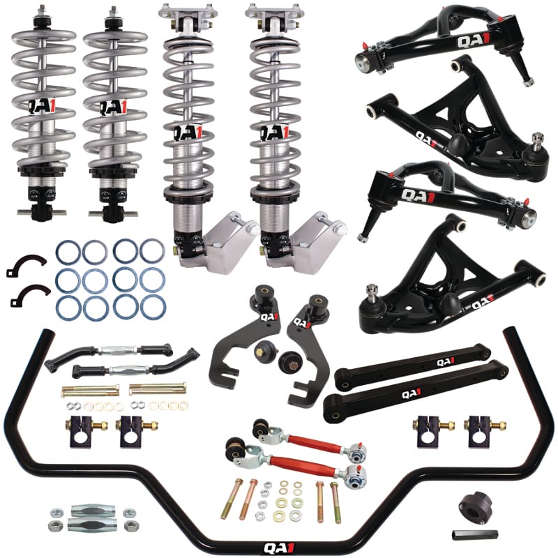 QA1 — QA1 78-88 GM G-Body Level 2 Drag Kit 2.0 w/ Shocks
Drag Suspension Kit