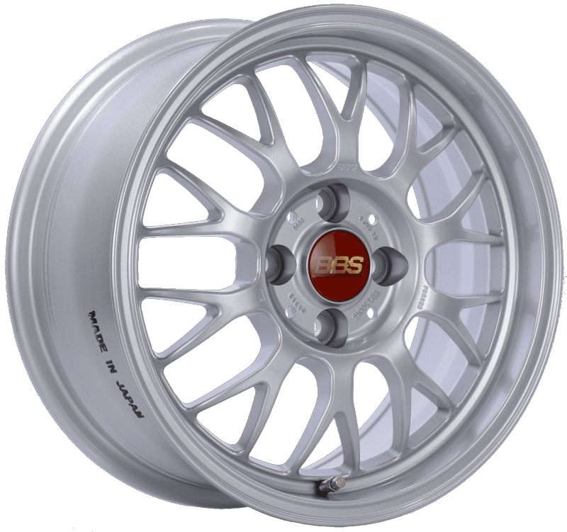 BBS — BBS RG-F 15x7 4x100 ET33 Sport Silver Wheel -70mm PFS/Clip Required