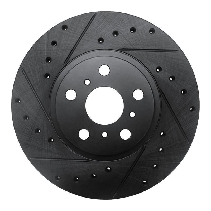 R1 Concepts — R1 90-93 Toyota Celica Front Left Drilled & Slotted Black Brake Rotor
R1 Brake Rotor Drill