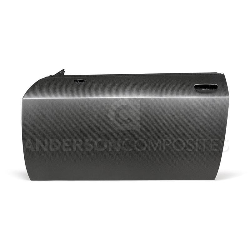 Anderson Composites — Anderson Composites 08-18 Dodge Challenger Dry Carbon Doors (Pair)