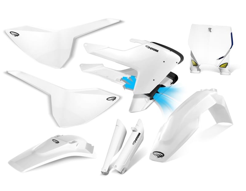 Cycra — Cycra 16-18 Husqvarna FC/TC/ 17-18 FX/TX Powerflow Full Body Kit - White