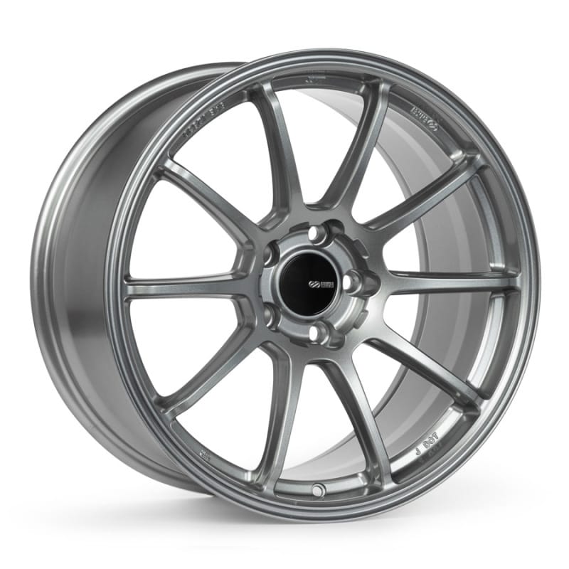 Enkei — Enkei TRIUMPH 18x8.5 5x100 45mm Offset 72.6mm Bore Storm Gray Wheel