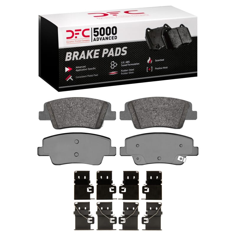 DFC — DFC 21-26 Genesis GV70 Rear 5000 Advanced Ceramic Brake Pads and Hardware Kit