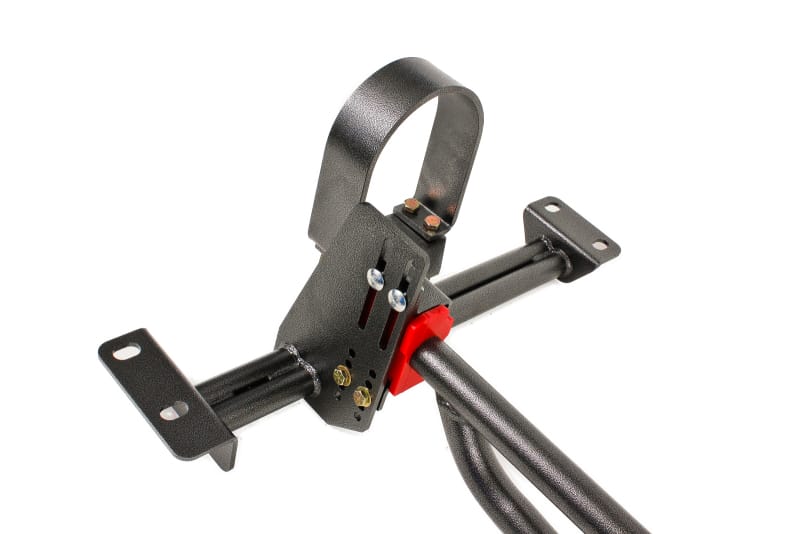BMR Suspension — BMR 93-02 F-Body w/ DSL Torque Arm Tunnel Mount (For Stock Exhaust) - Black Hammertone