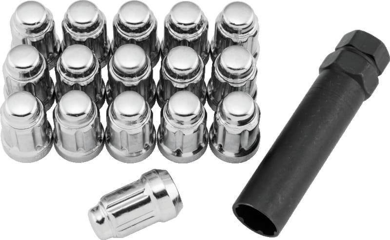 QuadBoss — QuadBoss Spline Lug Nuts M12x1.50 75mm Chrome