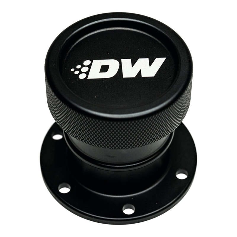 DeatschWerks — DeatschWerks Straight Filler Neck w/Cap - Matte Black
Surge Tanks