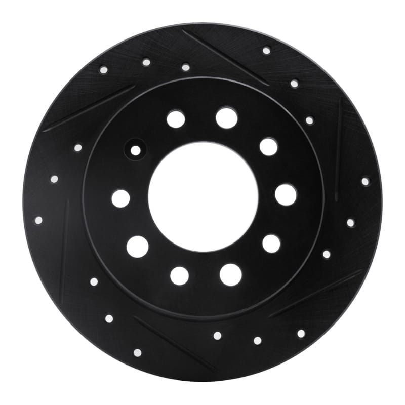 R1 Concepts — R1 03-08 Hyundai Tiburon Rear Right Drilled & Slotted Black Brake Rotor
R1 Brake Rotor Drill