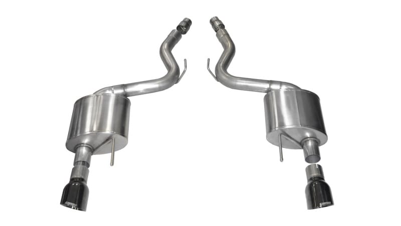 CORSA Performance — Corsa 2015-2017 Ford Mustang GT 5.0 3in Axle Back Exhaust Black Dual 4.5in Tip Sport
Exhaust