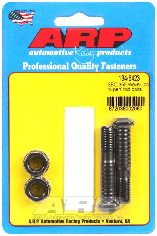 ARP — ARP SB Chevy 350 wave-loc hi-perf rod bolts
