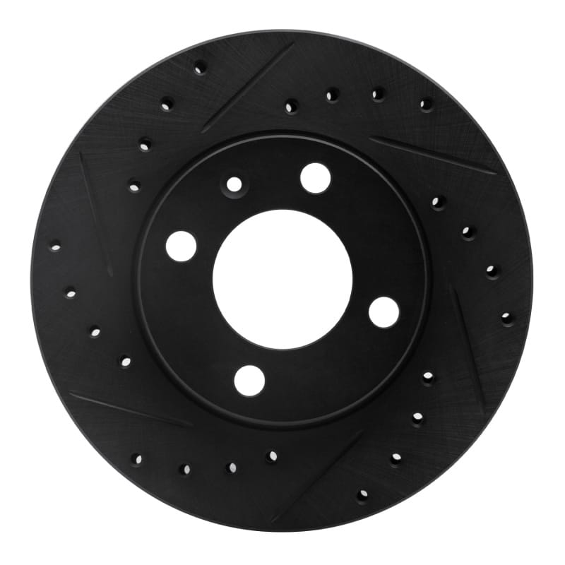 R1 Concepts — R1 80-08 Audi 4000 Front Left Drilled & Slotted Black Brake Rotor
R1 Brake Rotor Drill