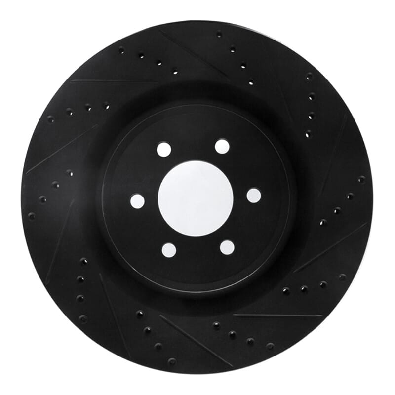 R1 Concepts — R1 2003-2017 Dodge Viper Front Right Drilled & Slotted Black Brake Rotor
R1 Brake Rotor Drill