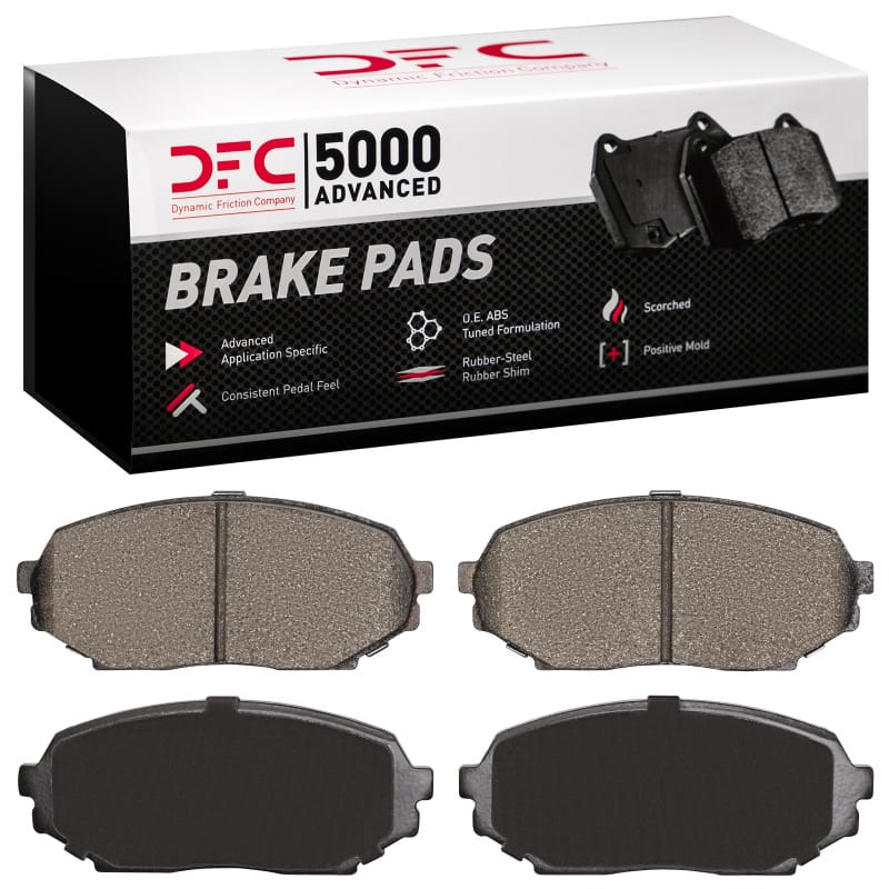DFC — DFC 90-93 Asuna SUNFIRE Front 5000 Advanced Semi Metallic Brake Pads
DFC Brake Pad Set