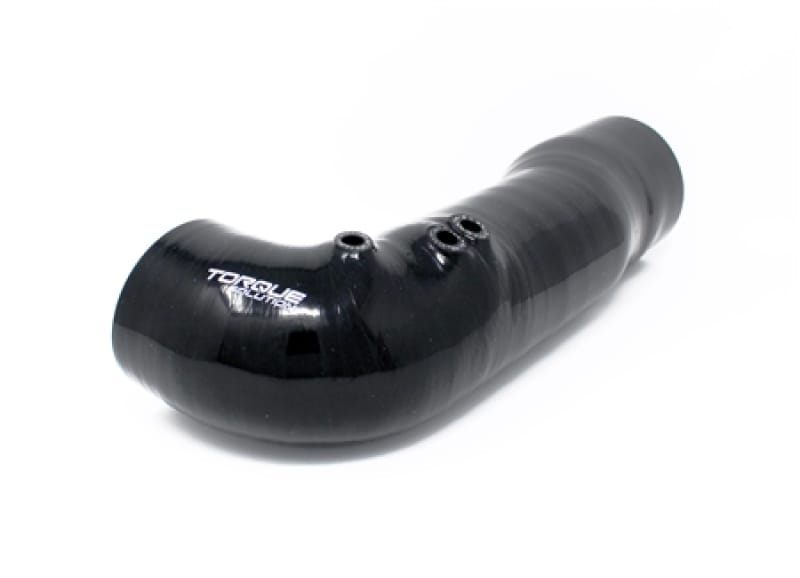 Torque Solution — Torque Solution Turbo Inlet Hose (Non-Recirculated) Black 04-20 Subaru STI w/ 3.3in/84mm FP Turbo