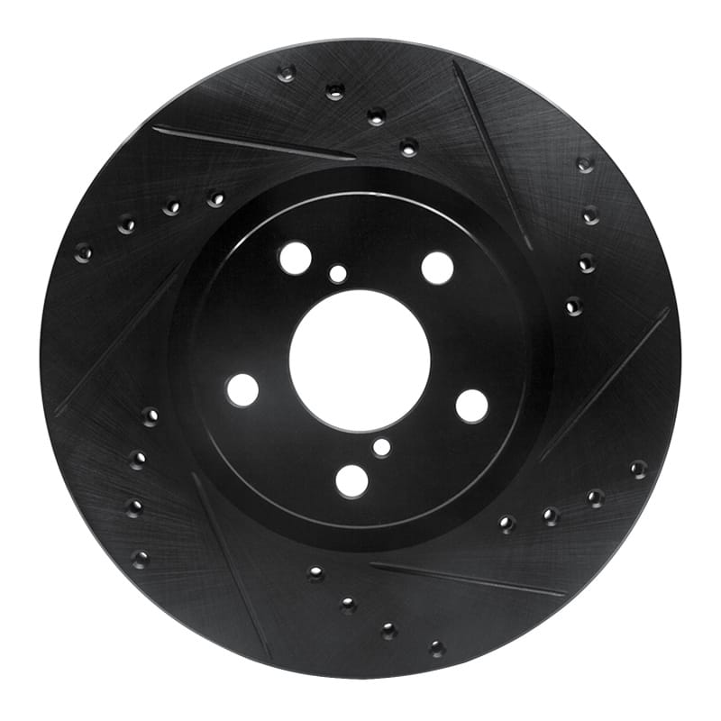 R1 Concepts — R1 17-23 Subaru Impreza Front Right Drilled & Slotted Black Brake Rotor
R1 Brake Rotor Drill