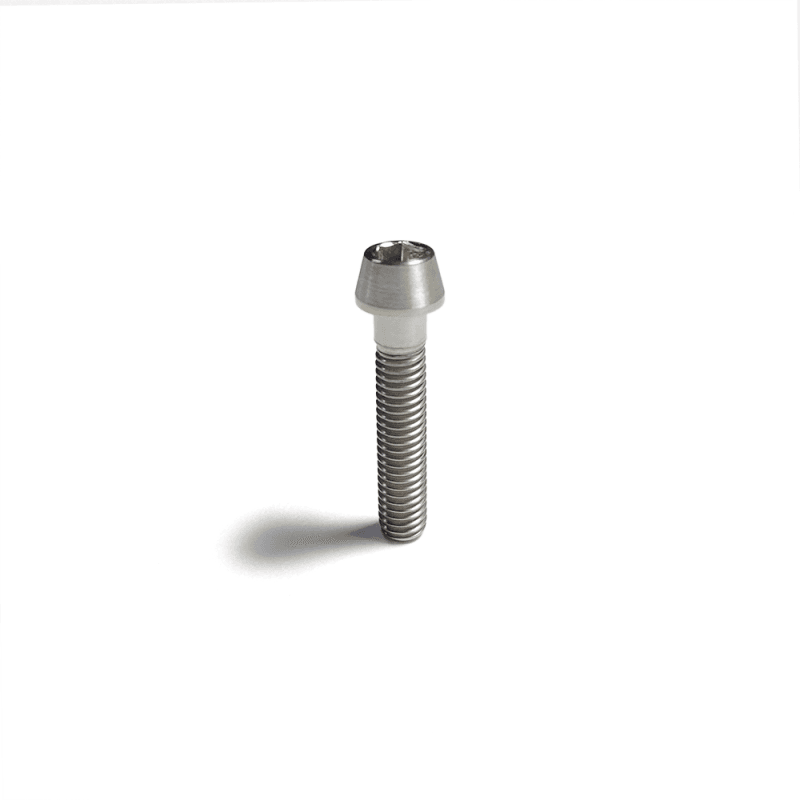 Ticon — Ticon Industries Titanium Screw Taper Socket Cap M5x10x.8TP 4mm Allen Head