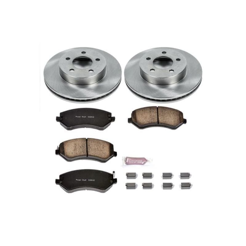PowerStop — Power Stop 02-07 Jeep Liberty Front Autospecialty Brake Kit