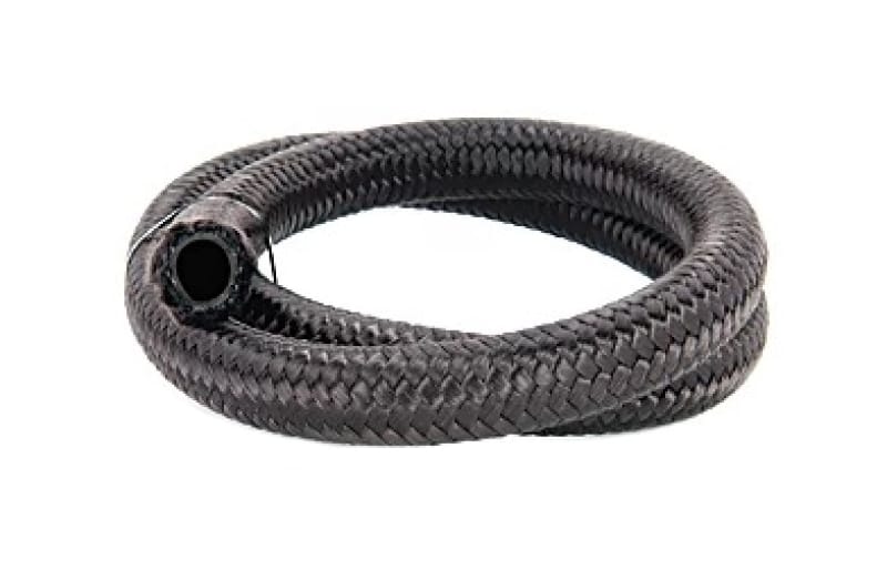 Torque Solution — Torque Solution Nylon Braided Rubber Hose -10AN 50ft (0.56in ID)