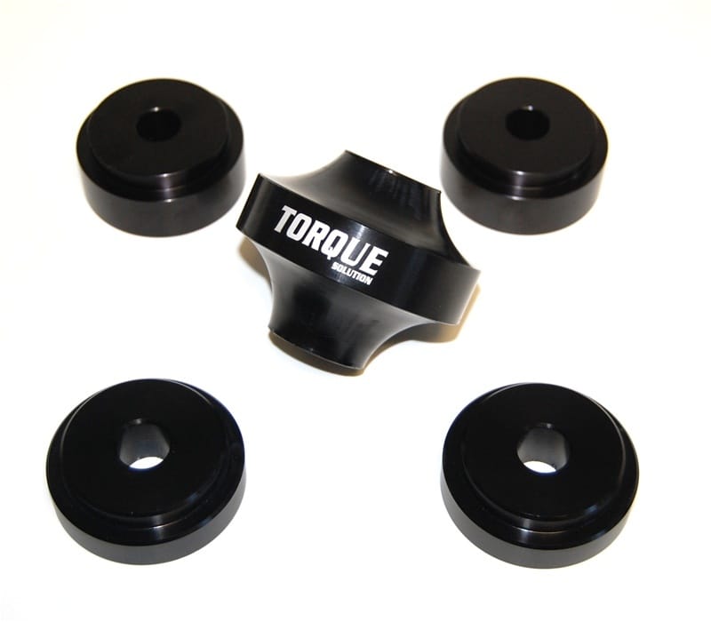 Torque Solution — Torque Solution Solid Differential Bushing w/ Billet Inserts: Mitsubishi Evolution X MR & GSR 2008+