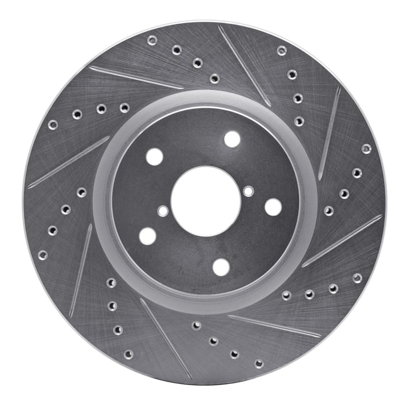 R1 Concepts — R1 06-21 Subaru WRX Front Right Drilled & Slotted Silver Brake Rotor
R1 Brake Rotor Drill