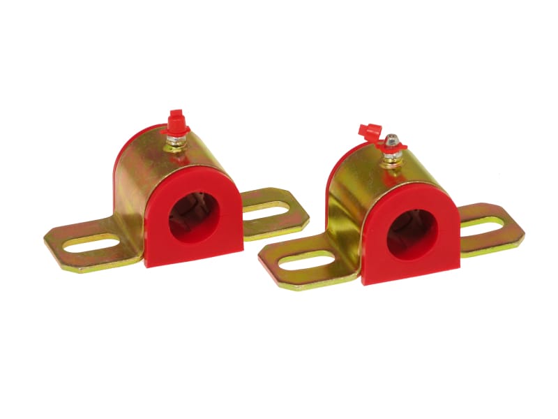 Prothane — Prothane Universal Greasable Sway Bar Bushings - 15/16in - Type B Bracket - Red
SWAY BAR BUSHINGS