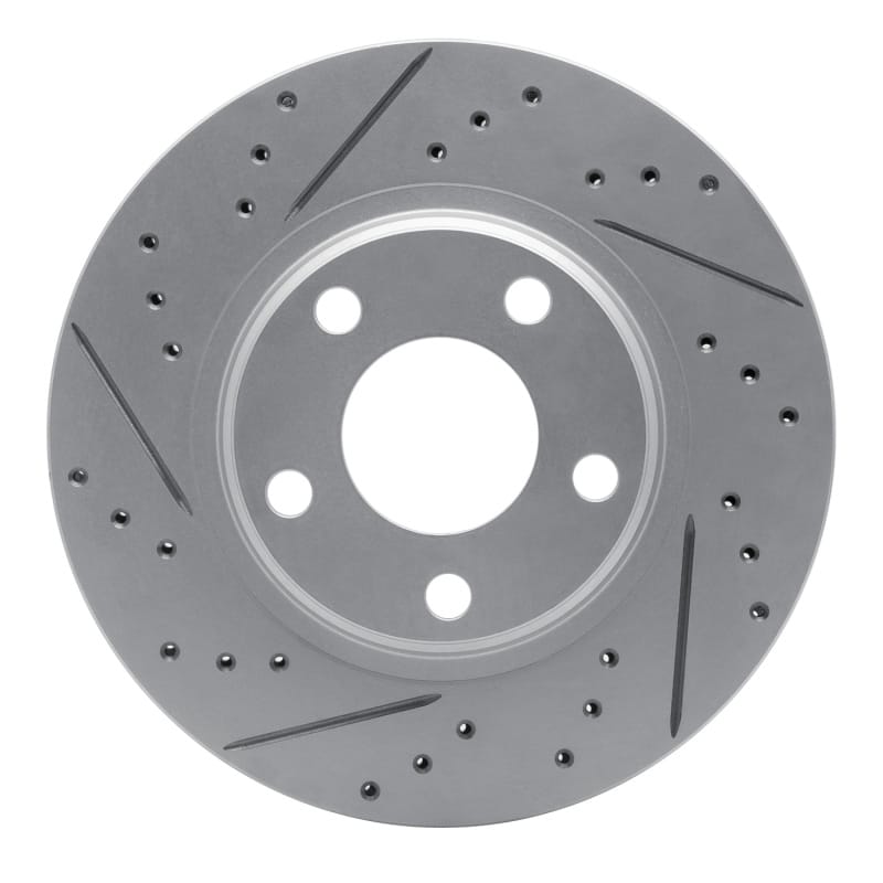 R1 Concepts — R1 97-08 Audi A4 (Mexico) Front Left/Rear Left Drilled & Slotted Geo-Carbon Rotor