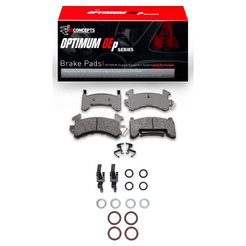 R1 Concepts — R1 98-03 Chevrolet S10 Front Optimum OE Pads & Hardware Kit
R1 Optimum Oe Pads a
