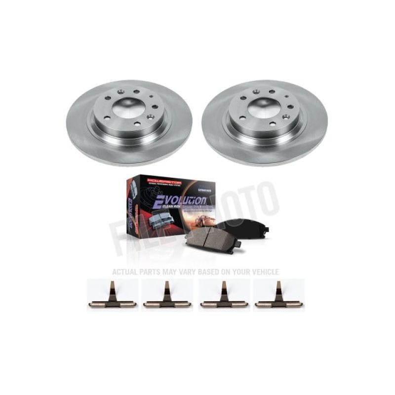 PowerStop — Power Stop 98-02 Mazda 626 Rear Autospecialty Brake Kit