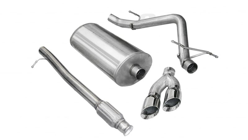 CORSA Performance — Corsa 2010-2013 Chevrolet Silverado Crew Cab/Short Bed 1500 4.8L V8 Polished Sport Cat-Back Exhaust
Exhaust