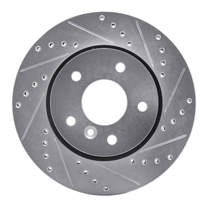 R1 Concepts — R1 94-02 Land Rover Range Rover Front Right Drilled & Slotted Silver Brake Rotor
R1 Brake Rotor Drill