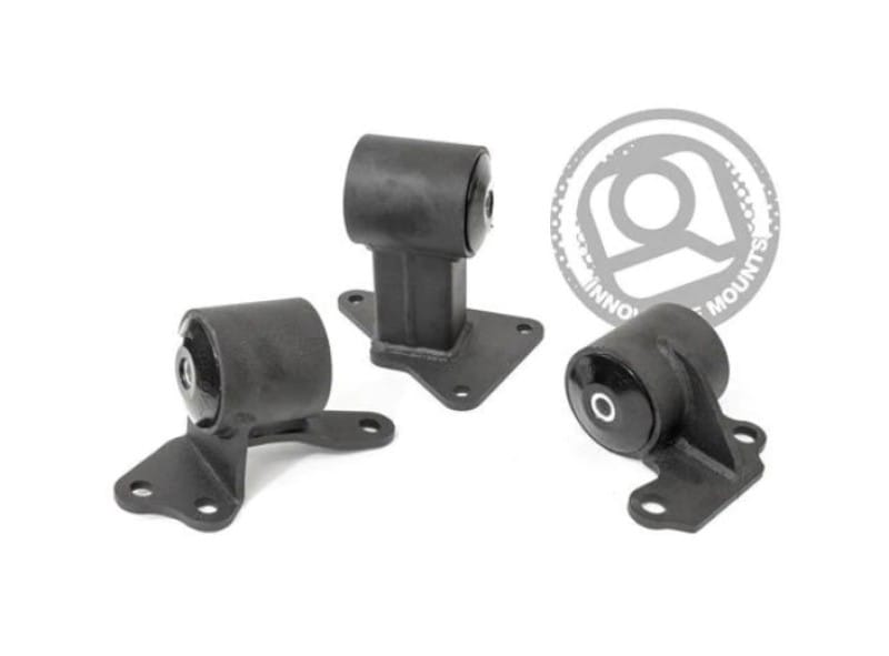 Innovative Mounts — Innovative 94-97 Accord H/F Series Black Steel Mounts 75A Bushings (Auto Trans)