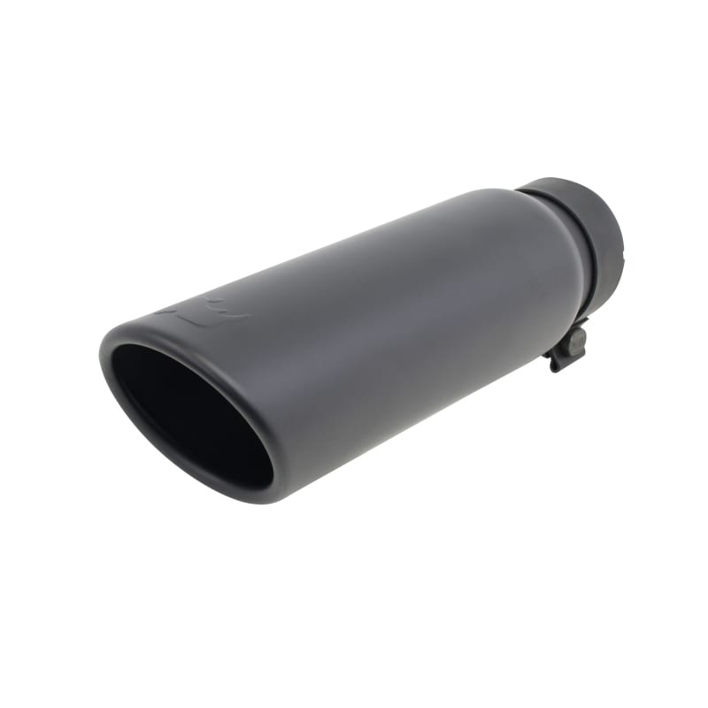 Go Rhino — Go Rhino Exhaust Tip - Black - ID 3in x L 14in x OD 4in
GR Black Exhaust Tip