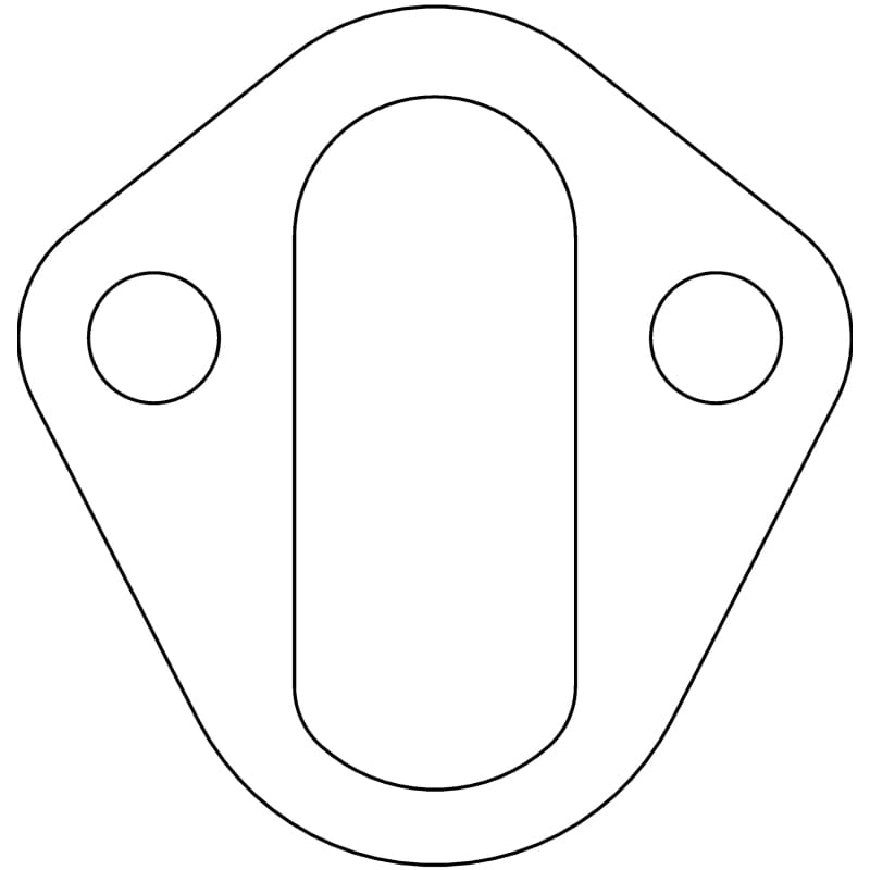 Cometic Gasket — Cometic Ford Flathead V8 8BA/8CM .031in Fiber Fuel Pump Mount Gasket - 1948-1953
Fuel Pump Mount Gask