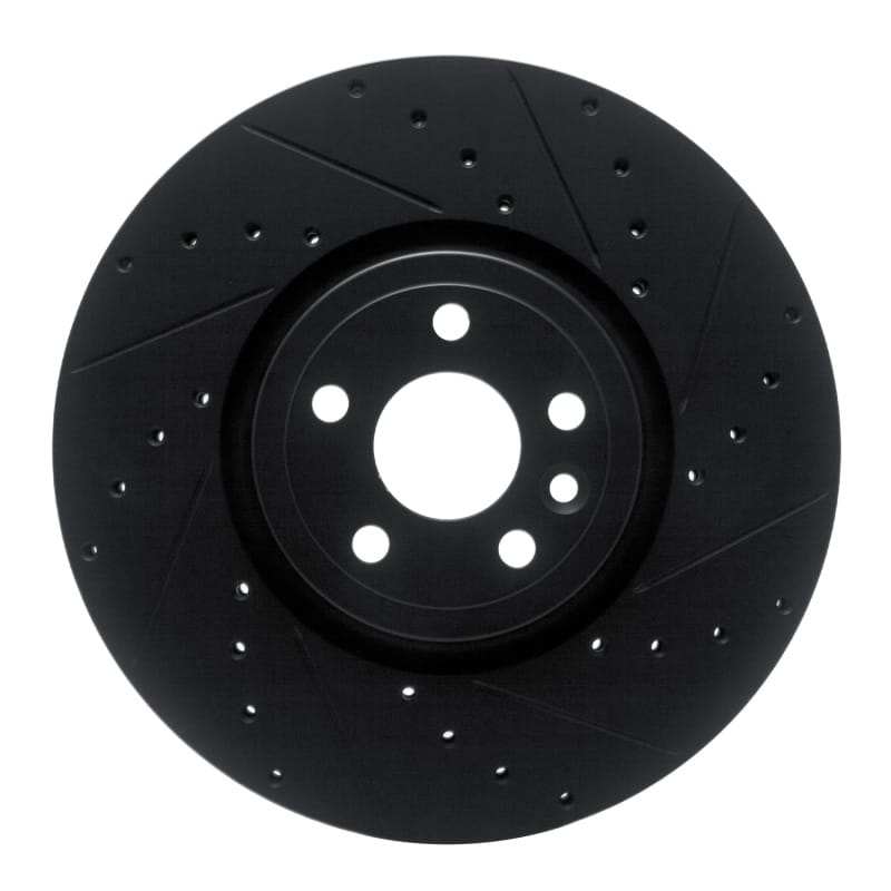 R1 Concepts — R1 2017-2020 Jaguar F-Pace Front Right Drilled & Slotted Black Brake Rotor
R1 Brake Rotor Drill