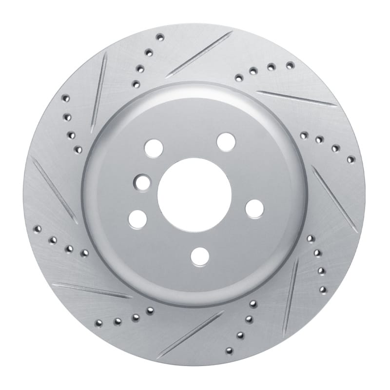 R1 Concepts — R1 17-25 BMW 230I Right Rear Drilled & Slotted Silver Brake Rotor
R1 Brake Rotor Drill