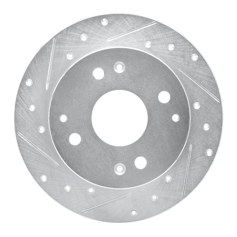 R1 Concepts — R1 92-94 Acura Vigor Rear Left Drilled & Slotted Silver Brake Rotor
R1 Brake Rotor Drill
