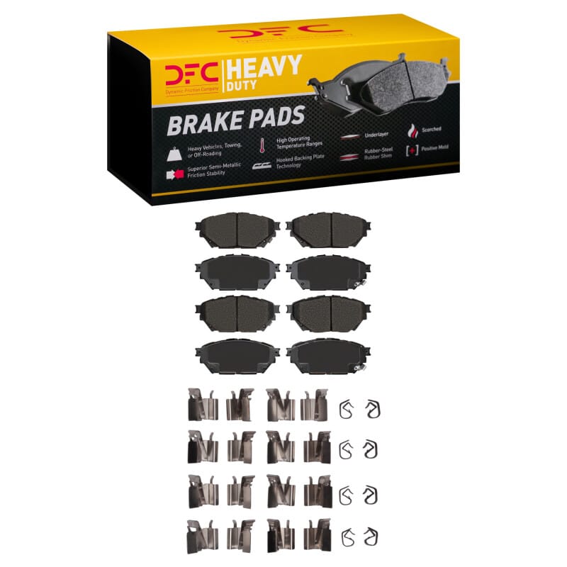 DFC — DFC 12-20 Freightliner FL360 (Mexico) Front/Rear Heavy Duty Pads and Hardware Kit
DFC Brake Pad Set