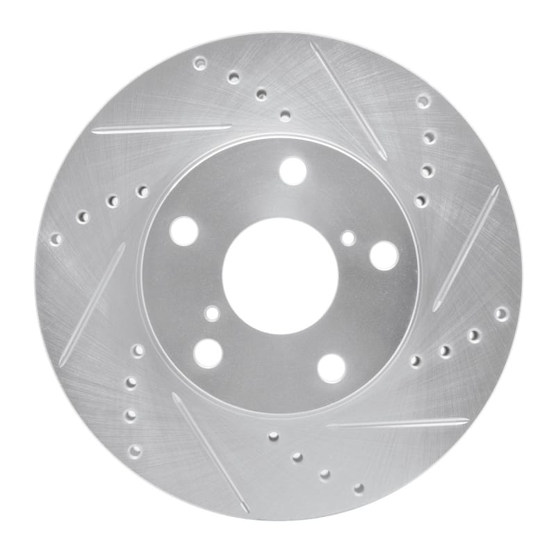 R1 Concepts — R1 01-05 Toyota RAV4 Front Right Drilled & Slotted Silver Brake Rotor
R1 Brake Rotor Drill