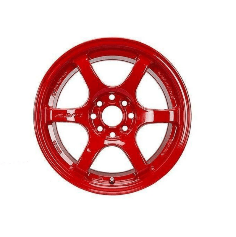Gram Lights — Gram Lights 57DR 15x8.0 +35 4x100 Red Wheel