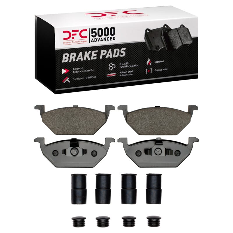 DFC — DFC 03-17 Volkswagen LUPO (Mexico) Front 5000 Advanced Ceramic Brake Pads and Hardware Kit
DFC Brake Pad Set
